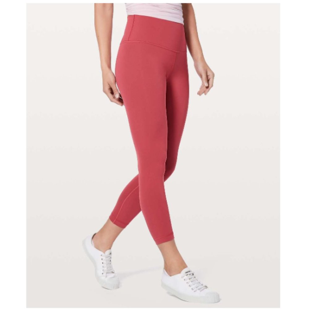Lululemon Wunder Under Hi-Rise 7/8 Tight 25" Vintage Rose